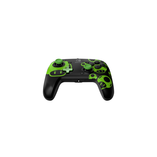 Pdp Rematch Wired Controller Super Mario Black/green (glow In The Dark) (switch/oled) (Switch Mando) Pdp