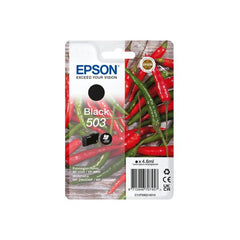 Epson 503 cartucho de tinta 1 pieza(s) Original Rendimiento estándar Negro