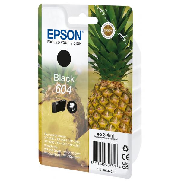 Epson 604 cartucho de tinta 1 pieza(s) Original Negro