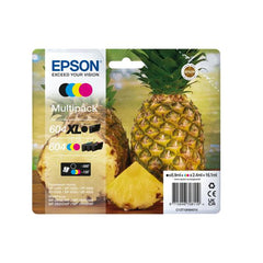 Epson 604XL cartucho de tinta 4 pieza(s) Original Alto rendimiento (XL) Negro, Cian, Magenta, Amarillo