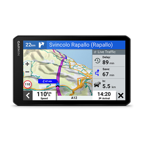 Garmin Drivecam 76 navegador Fijo 17,6 cm (6.95") TFT Pantalla táctil 271 g Negro