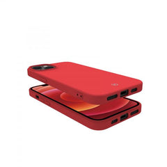 Celly Cromo funda para teléfono móvil 15,5 cm (6.1") Rojo