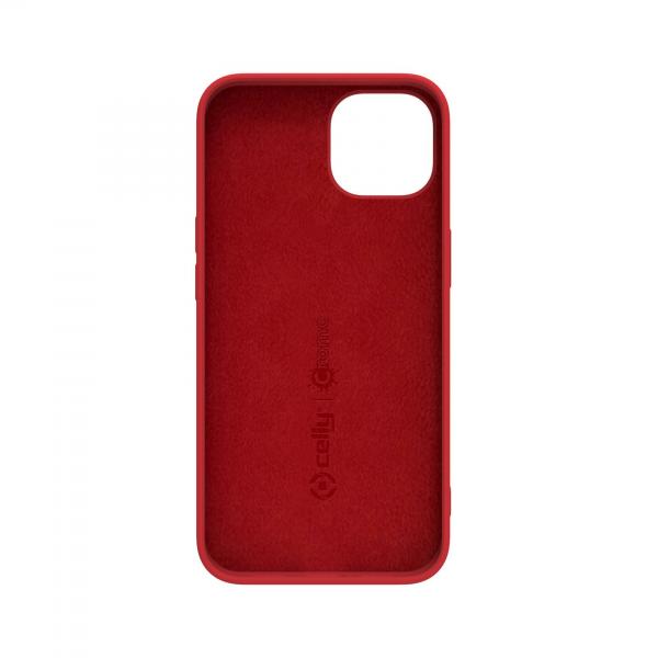 Celly Cromo funda para teléfono móvil 17 cm (6.7") Rojo