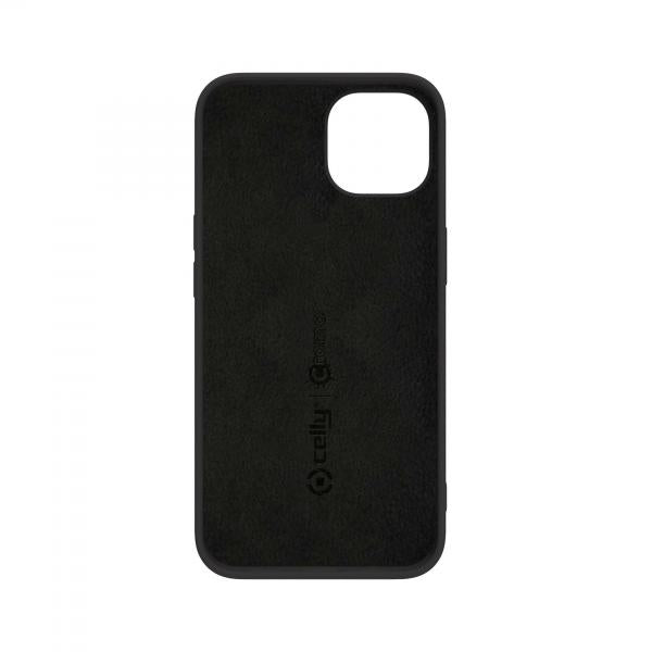 Celly Cromo funda para teléfono móvil 17 cm (6.7") Negro