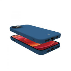 Celly Cromo funda para teléfono móvil 17 cm (6.7") Azul