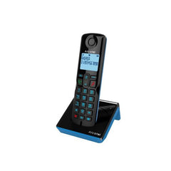 Alcatel S280 SOLO BLUE Teléfono DECT Identificador de llamadas Negro, Azul