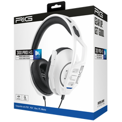 Rig Premier Gaming Headset 300 Pro Hs White (blanco) Ps5/ps4/xbox/pc/mobile (PS5 Cascos) Nacon