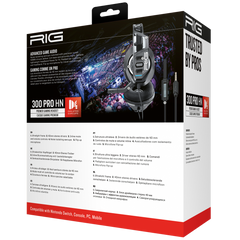 Rig Premier Gaming Headset 300 Pro Hs Black (negro) Console/pc/mobile (Switch Cascos) Nacon