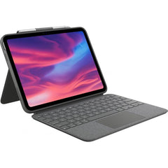 Logitech Combo Touch Gris Smart Connector QWERTZ Alemán