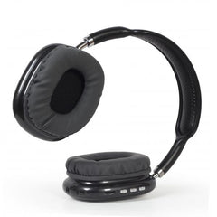 Auriculares Gembird Estero Bluetooth Con Efecto De Luz Led Negro