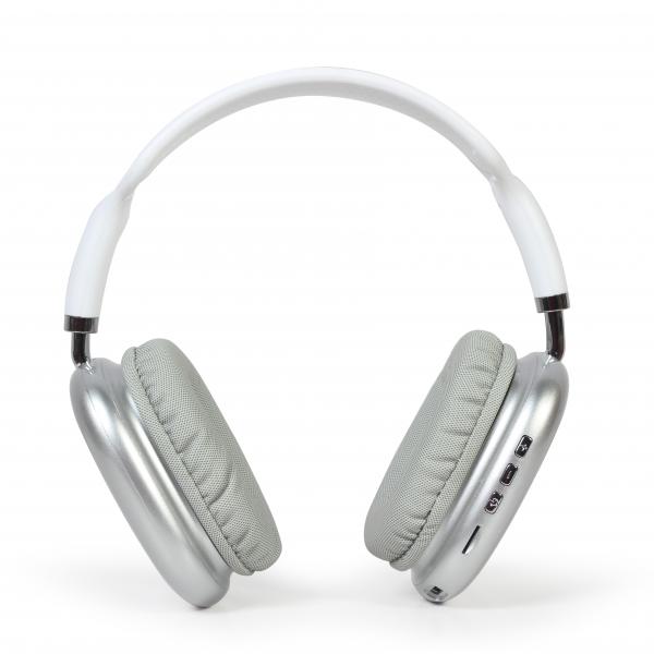 Auriculares Gembird Estero Bluetooth Con Efecto De Luz Led Blanco