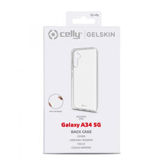 Celly GELSKIN funda para teléfono móvil 16,8 cm (6.6") Transparente