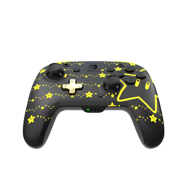 Pdp Rematch Glow Wireless Controller Super Mario Stars (Switch Mando) Pdp