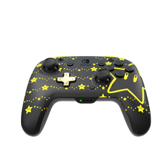 Pdp Rematch Glow Wireless Controller Super Mario Stars (Switch Mando) Pdp