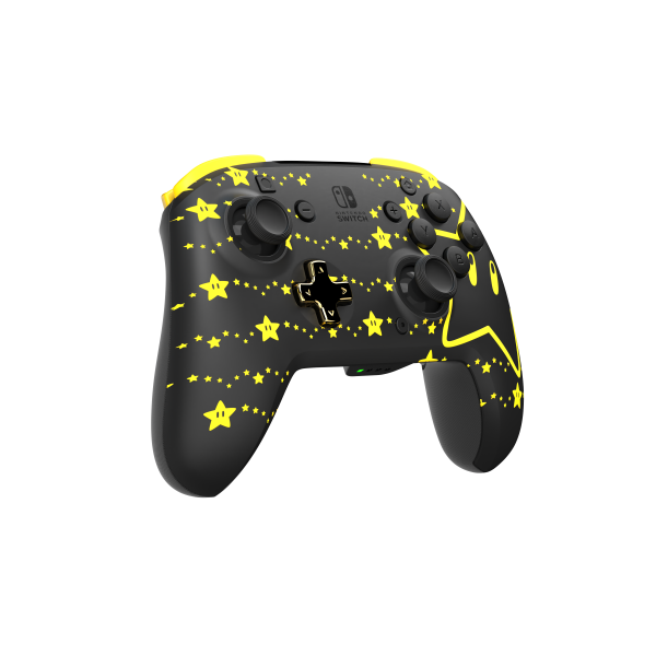 Pdp Rematch Glow Wireless Controller Super Mario Stars (Switch Mando) Pdp