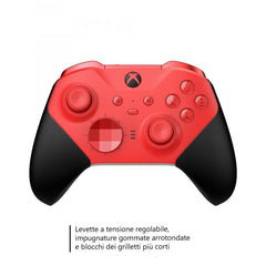 XBOX SERIES X Microsoft Wireless Controller Elite Series 2 Red (rojo) (xbox/ Windows 10/ Android/ Ios)