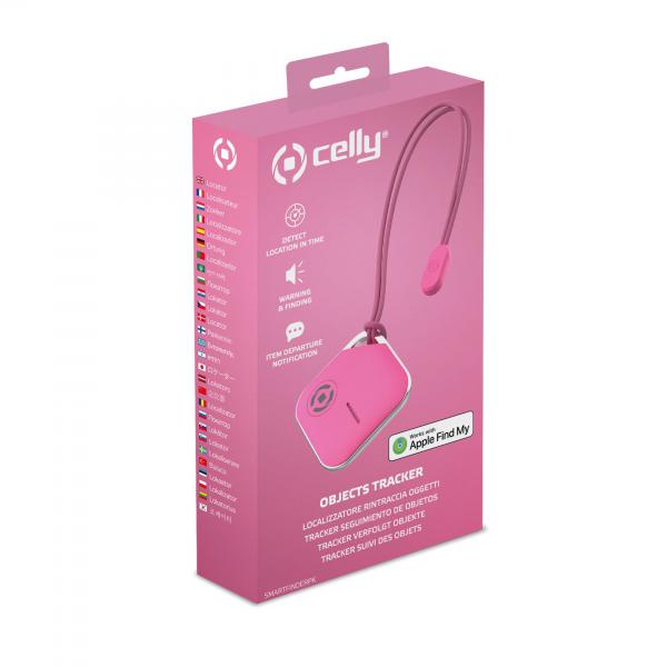 Celly SMARTFINDERPK localizador o rastreador GPS Buscador Rosa