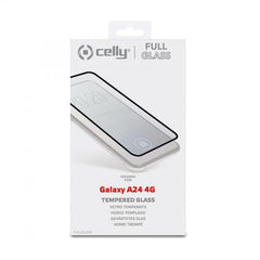 Celly FULL GLASS GALAXY A24 4G BLACK Protector de pantalla Samsung 1 pieza(s)