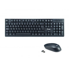 Equip 245221 teclado Ratón incluido Oficina RF inalámbrico QWERTY Espaol Negro