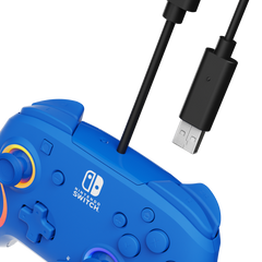 Pdp Afterglow Wave Wired Controller Blue (azul) (Switch Mando) Pdp