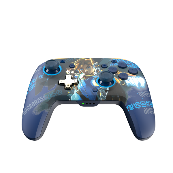 Pdp Rematch Wireless Controller Link Hero (glow In The Dark) (Switch Mando) Pdp