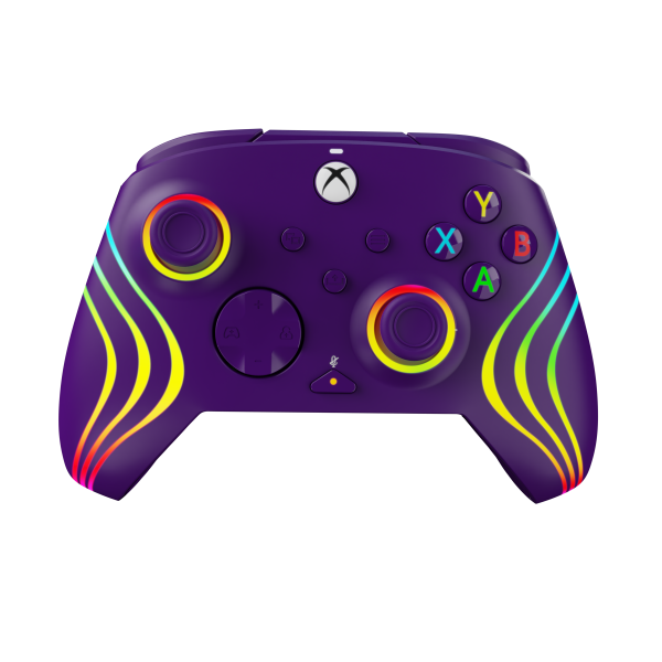 Pdp Afterglow Wave Wired Controller Purple (purpura) + Game Pass 1 Mes (xbone) (Xbox Series X Mando) Pdp