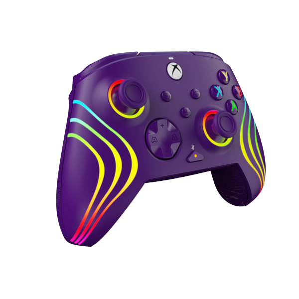 Pdp Afterglow Wave Wired Controller Purple (purpura) + Game Pass 1 Mes (xbone) (Xbox Series X Mando) Pdp