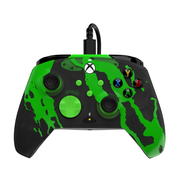 Pdp Wired Controller Rematch Glow Jolt Green (xbone) (glow In The Dark) (Xbox Series X Mando) Pdp