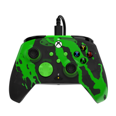 Pdp Wired Controller Rematch Glow Jolt Green (xbone) (glow In The Dark) (Xbox Series X Mando) Pdp