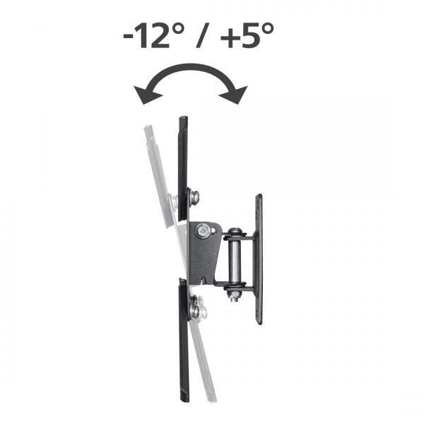 Hama 69118111 soporte para TV 121,9 cm (48") Negro