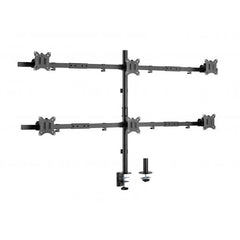 Equip Soporte articulado de sobremesa para 6 monitores de 17"-32