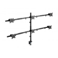 Equip Soporte articulado de sobremesa para 6 monitores de 17"-32