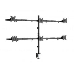 Equip Soporte articulado de sobremesa para 6 monitores de 17"-32