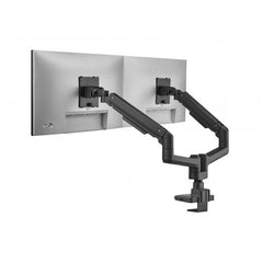 Equip Soporte de sobremesa para monitores dobles de 17-35, negro