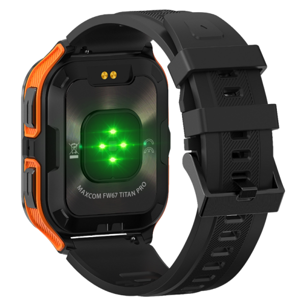 Smartwatch Fw67 Titan Pro Negro/naranja Maxcom