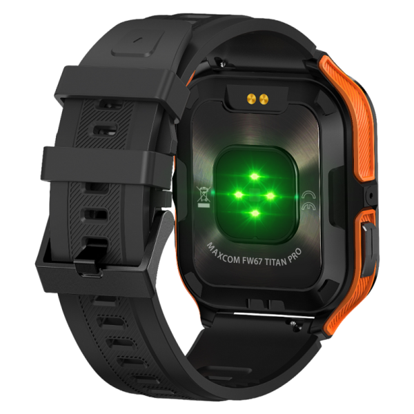 Smartwatch Fw67 Titan Pro Negro/naranja Maxcom