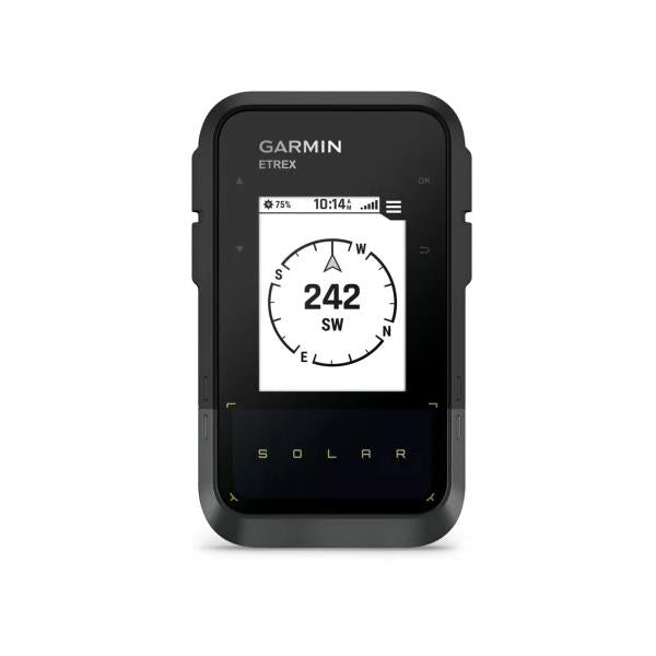 Garmin eTrex Solar navegador De mano 5,49 cm (2.16") 141 g Negro, Gris