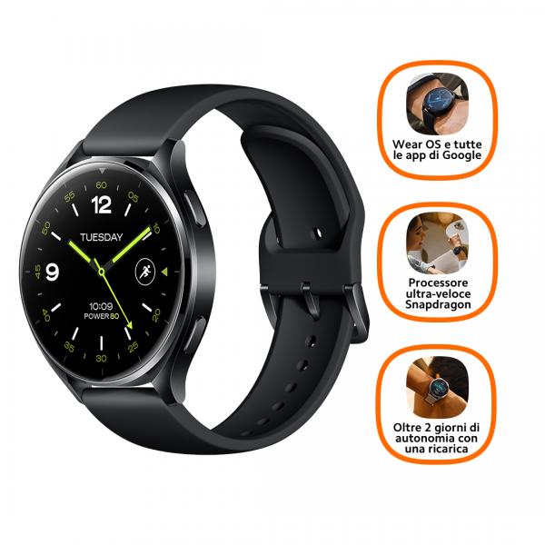 Smartwatch Xiaomi Watch 2 Black Case With Black Tpu Strap