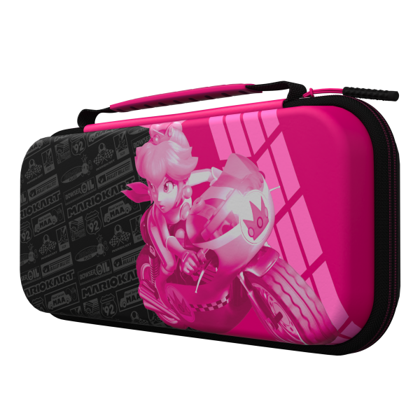 Pdp Mario Kart Grand Prix Peach Travel Case Plus Glow (switch/lite/oled) (Switch Funda) Pdp