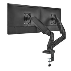 Aisens Soporte De Mesa Pro Contrapeso Giratorio E Inclinable Para Monitor/TV 9kg (3 Pivotes, 2 Brazos) De 17-32, Negro