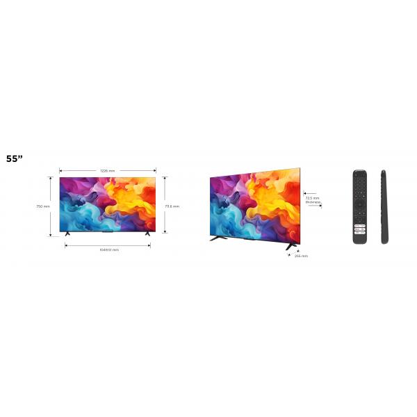 TCL 55P61B 55" LED UHD 4K HDMI 2.1 HDR10