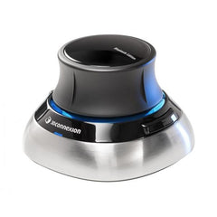 3dconnexion SpaceMouse ratón Oficina RF Wireless + Bluetooth + USB Type-A 6DoF