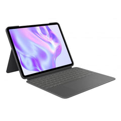 Logitech Combo Touch, funda con teclado, iPad Pro 13 pulgadas (M4)(2024) - Teclado retroiluminado extraíble con soporte abatible, escritura cómoda, modo multiuso, Disposición QWERTY Espaol - Grafito