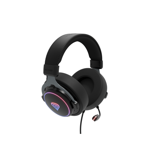 Auriculares Gaming Genesis 7.1 Usb Neon 764 Rgb Negro