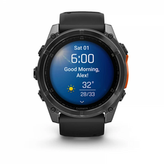 Smartwatch Garmin Fenix 8 Amoled 51mm Acero Negro