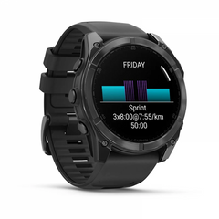 Smartwatch Garmin Fenix 8 Amoled 51mm Acero Negro