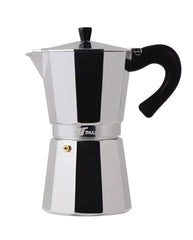 Cafetera induccion thulos th - ci09t 9 tazas plateada