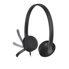 Logitech H340 Auriculares Alámbrico Diadema Oficina/Centro de llamadas USB tipo A Negro