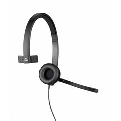 Logitech H570e Auriculares Alámbrico Diadema Oficina/Centro de llamadas USB tipo A Negro