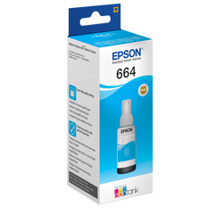 Epson 664 Ecotank Cyan ink bottle (70ml)